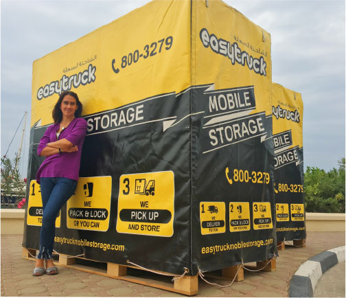 On-Site Storage | Portable Storage Dubai | Easytruck™